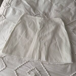 Urban Outfitters White Mini Skirt